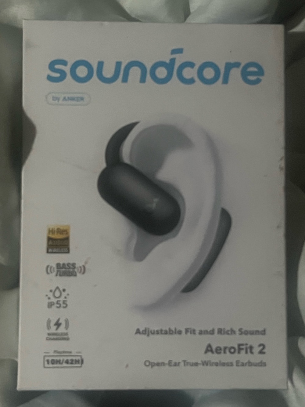 Soundcore by Anker AeroFit 2 Open‑Ear True Wireless Earbuds